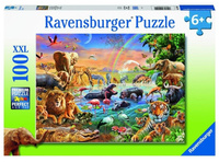 Puzzle 100 Studnia w dżungli XXL Ravensburger