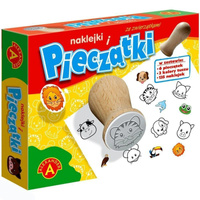 Pieczątki i naklejki ze zwierzątkami 1765