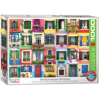 Puzzle 1000 Mediterranean Windows 6000-5350