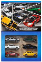 Hot Wheels Silver Streets of Japan 6-pak (6szt) Mattel