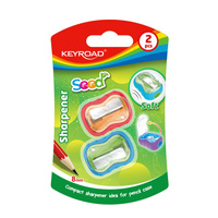 Temperówka plastikowa Rubber pojedyncza Keyroad blister