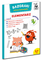 Bazgraki ćwiczą matematykę. Elementarz. Poziom 2. Kapitan Nauka. Bazgraki