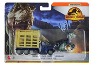 Matchbox Jurassic World Transporter z Terizinozaur Mattel