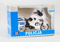 Motocykl Policja w skali 1:18