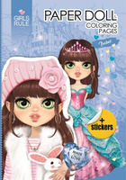 Papierowa lalka do wycinania z naklejkami Isabel