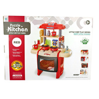 Kuchnia Dla Dzieci Na Baterie Z Dźwiękiem I Światłem Zestaw Prezent