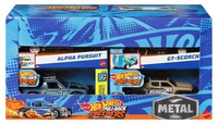 Hot Wheels Pojazd z napędem pull-back mix (8szt) Mattel