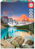 Puzzle 1000 Jezioro Moraine Kanada 109614