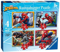 Puzzle 4w1 Spider-Man Ravensburger
