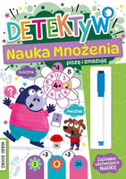 Detektyw. Nauka mnożenia. Piszę i zmazuję