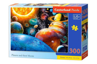 Puzzle 300 Planets and Their Moons CASTOR Castorland