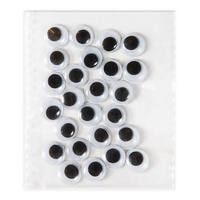 RUCHOME OCZKA 10 MM, 24 SZT.