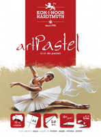 Blok A4 do pasteli sepia art pastel Koh-i-Noor 20 ark 180g