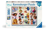 Puzzle XXL 100 Disney Postacie Ravensburger