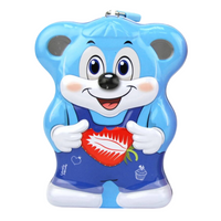 Skarbonka Metalowa Miś Dla Dzieci Edukacyjna Prezent Do Oszczędzania