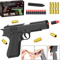Pistolet Na Miękkie Naboje Z Łuskami Zabawka Dla Dzieci Prezent
