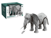 Słoń Na Baterie Z Dźwiękiem I Światłem Zabawka Interaktywna Prezent Dla Dzi