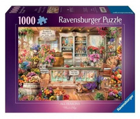 Puzzle 1000 Kot w kwiaciarni Ravensburger