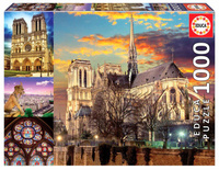 Puzzle 1000 Katedra Notre Dame Paryż 109576