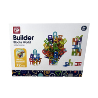 Układanka Krzesła Zręcznościowa Klocki Dla Dzieci Edukacyjne El. 72 Prezent