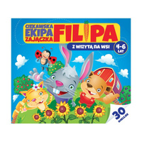 Ciekawska ekipa zajączka filipa z wizytą na wsi