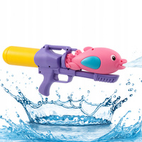 Duży Pistolet na Wodę Karabin Sikawka Wodna Miotacz Dla Dzieci Broń 46 Cm