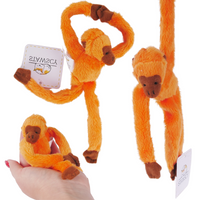 Magnes Pluszowy Na Lodówkę Orangutan Małpka Maskotka Miś Z Magnesami