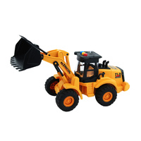 Spychacz zabawka dla dzieci budowlany pojazd solidny model w folii