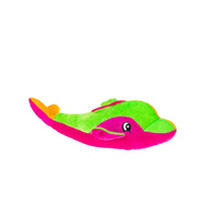 DELFIN KOLOROWY MASKOTKA PLUSZAK PRZYTULANKA MIĘKKA ZABAWKA DLA DZIECI 