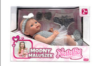 LALKA NATALIA MODNY MALUSZEK 38 CM.