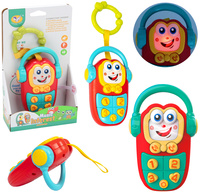 Telefon muzyczny dla dzieci na baterie interaktywny zabawka edukacyjna