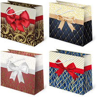 Torebki ozdobne T6-26 Kokardy eleganckie 10 sztuk