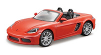 Porsche 718 Boxster Orange 1:24 BBURAGO BBurago