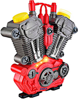 ZABAWKOWY SILNIK DO SKRĘCANIA NARZĘDZIA DŹWIĘK LED