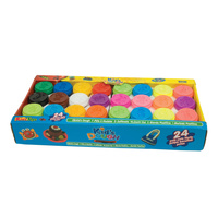 Masa plastyczna 24 małe tuby kreatywna zabawa dla dzieci rozwój manualny