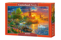 Puzzle 1000 Dutch Idyll CASTOR Castorland
