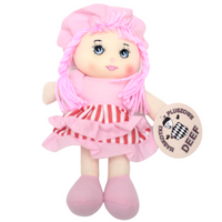 LALKA PLUSZOWA MIĘKKA MASKOTKA PRZYTULANKA ZABAWKA DLA DZIECI DZIEWCZYNKI