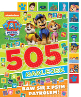Baw się z Psim Patrolem. Psi Patrol. 505 naklejek