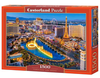 Puzzle 1500 Fantastyczne Las Vegas CASTOR Castorland