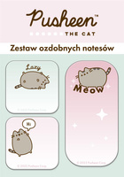 Zestaw 3 notesów ozdobnych 3 elementy PUSHEEN