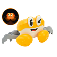 KRAB ŚWIECĄCY NA BATERIE 3 KOLORY