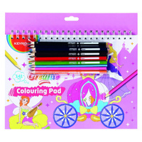 Zestaw do kolorowania dla dziewczynki KEYROAD