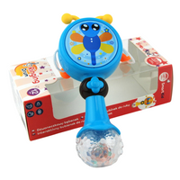 Grzechotka dla malucha sensoryczna zabawka edukacyjna bezpieczna dla dzieci