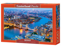 Puzzle 1000 Aerial View of London CASTOR Castorland
