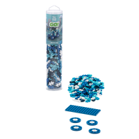 PLUS-PLUS TUBA COLOR CARS WATER - 200 ELEMENTÓW