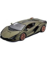 Lamborghini Sian FKP 37 matte green 1:24 BBURAGO BBurago