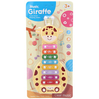 Cymbałki edukacyjne 8-tonowe żyrafa dla dzieci instrument muzyczny