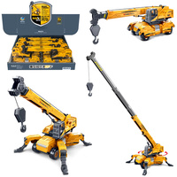 Pojazd budowlany dźwig zabawka dla dzieci rozwija wyobraźnię