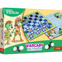 Gra Warcaby i Młynek Rodzina Treflików 02658