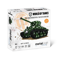 Czołg Sherman M4A3E8 Metalcraft World of Tanks